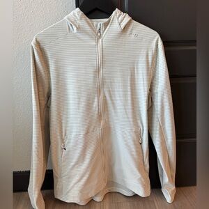 Lululemon Athletica White Lightweight Jacket